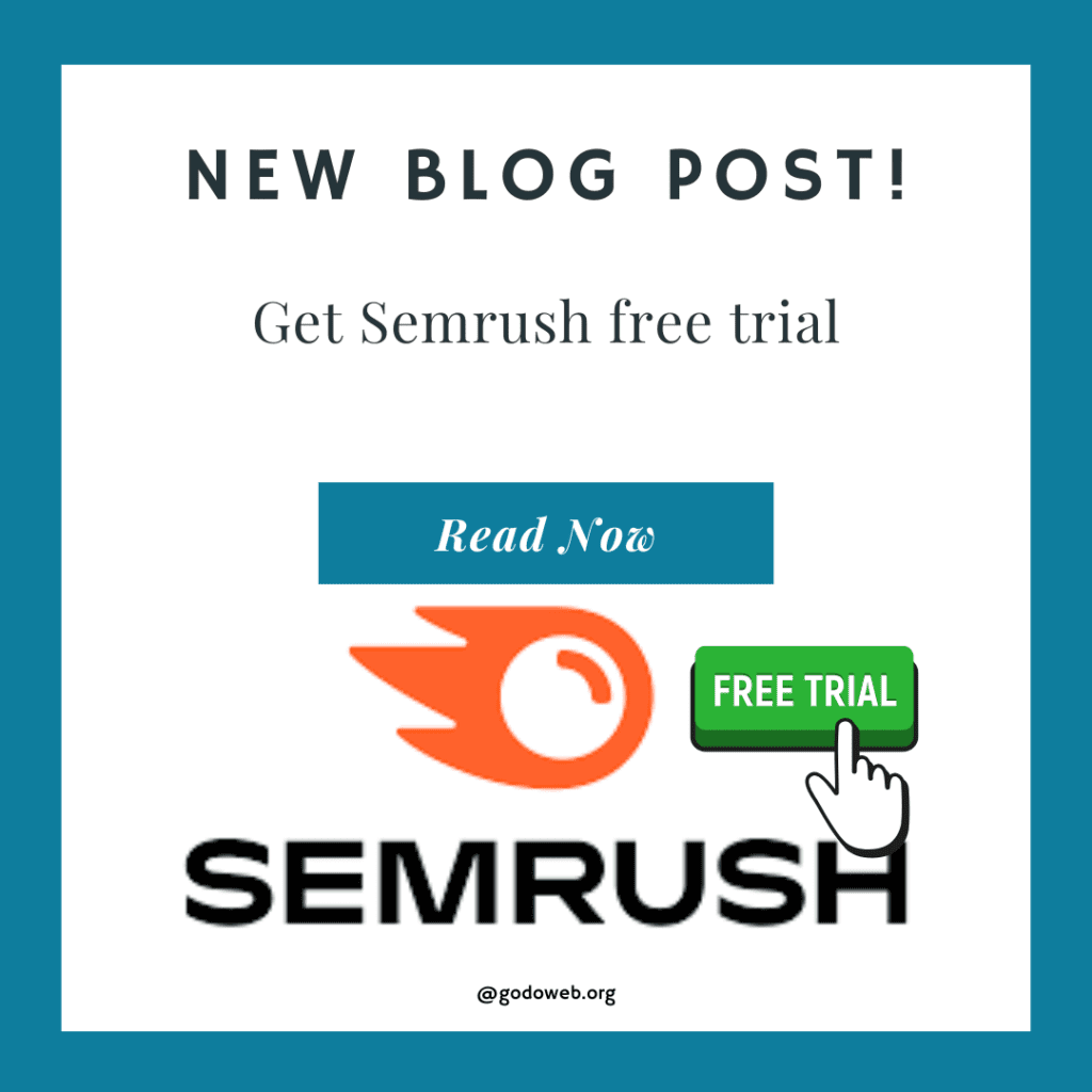 Get Semrush free trial